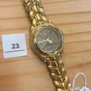 Vintage Lorelli Gold TH Link Style Moonphase