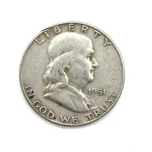 1951-S Franklin Half Dollar