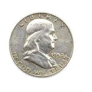1958-D Franklin Half Dollar