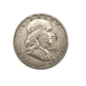 1951 Franklin Half Dollar