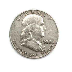 1958-D Franklin Half Dollar