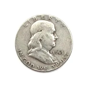 1953-S Franklin Half Dollar