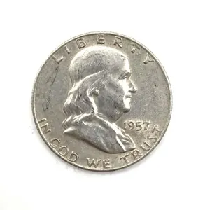 1957-D Franklin Half Dollar