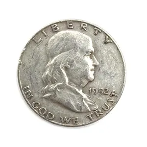 1952-D Franklin Half Dollar