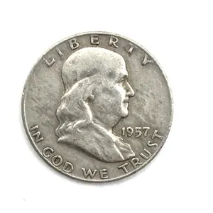 1957-D Franklin Half Dollar