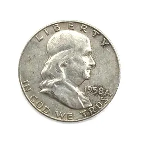 1958-D Franklin Half Dollar