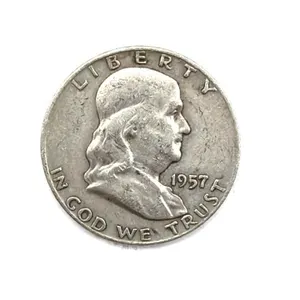 1957-D Franklin Half Dollar