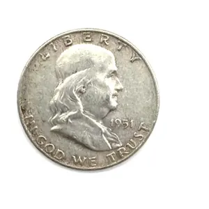 1951-D Franklin Half Dollar