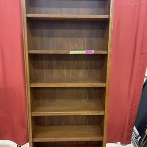Wooden 6 Shelf Book Shelf