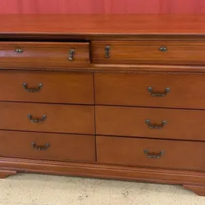 8 Drawer Dresser- Solid Cherrywood