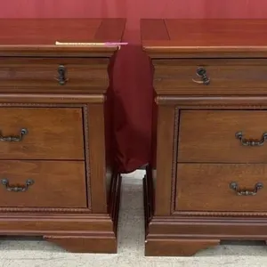 2 Wooden Night Stands - matching