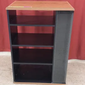 Wood storage cabinet/media centre