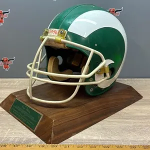 Regina Rams Football Club Helmet Awarded To Roger