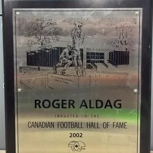 Roger Aldag Canadian Football Hall Of Fame
