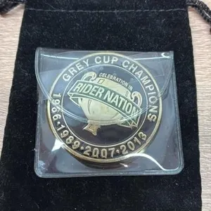 Sask. Roughriders Grey Cup Champs Challenge Coin.
