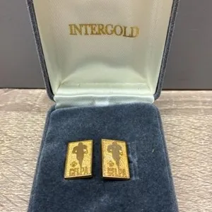 CFLPA 10kt Gold Cufflinks. *SC
