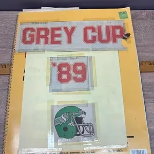 Grey Cup 1989 Scrap Book.