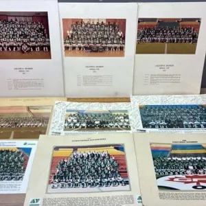 Sask. Roughriders Team Photos from 1977 to 1982 &