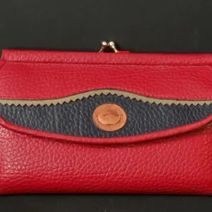 Vtg Dooney & Bourke Teton Collection Checkbook