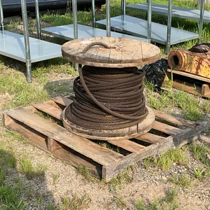 ROLL OF 3/4” METAL CABLE