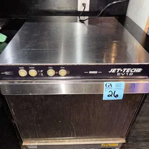 Jet-Tech EV18 dishwasher, 22.5” wide, needs work