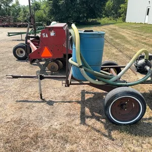 Trash Pump Mounted On Cart