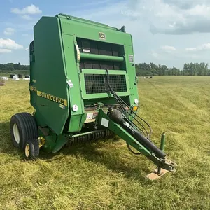 John deere 456 silage special 5’x4’ round baler with monitor
