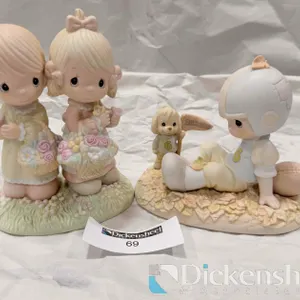 (2) PRECIOUS MOMENTS FIGURINES