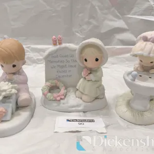 (3) PRECIOUS MOMENTS FIGURINES