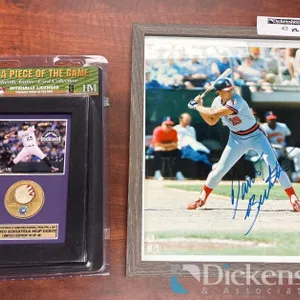 LOT OF MLB MEMORABILIA - QTY (2)
