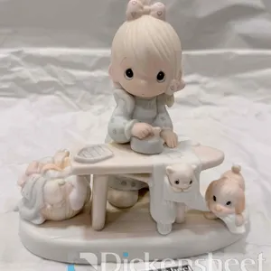 (1) PRECIOUS MOMENT FIGURE "PRESS ON"