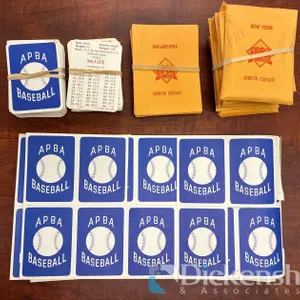 LOT OF VARIOUS APBA BASEBALL CARDS