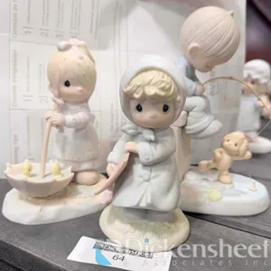 LOT OF (3) CHARMING PRECIOUS MOMENTS FIGURINES