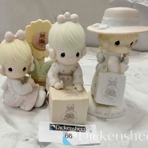 (3) PRECIOUS MOMENTS PORCELAIN FIGURINES