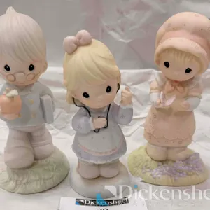 LOT OF (3) PRECIOUS MOMENTS FIGURINES