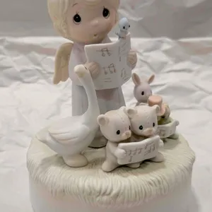 (1) PRECIOUS MOMENT FIGURES "LET HEAVEN AND NATURE SING"
