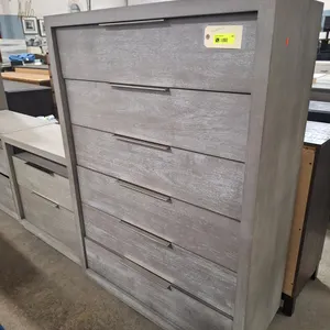 Modus Furniture 6 Drawer Dresser 40"x18"x56" and 2 Drawer Night Stand 32"x16"x29"