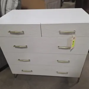 Interlude Home 5 Drawer Dresser, 34"x18"x34"