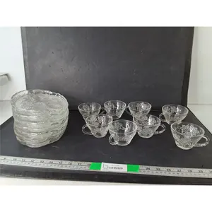 Vintage Westmoreland Grape Pattern Platters & Cups