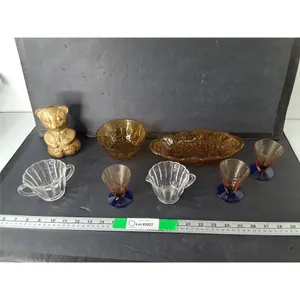 Brass Coinbank, Creamer, Sugar Bowl, Candy Dish, Misc.