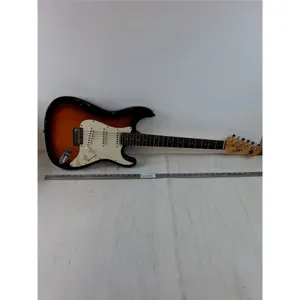 (1) ION Stratocaster-style Electric Guitar in 3 Tone Sunburst Finish-needs re-stringing-with case