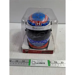 (1) Danica Racing Signed Bell Mini Racing Helmet