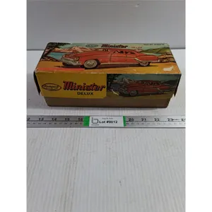 Vintage Minister Deluxe Mechanical &Automatic Toy Car in Original Box
