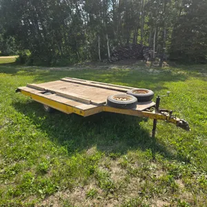 Utility Trailer 6.6' x 11' - Located offsite in Christopher Lake, SK1-1