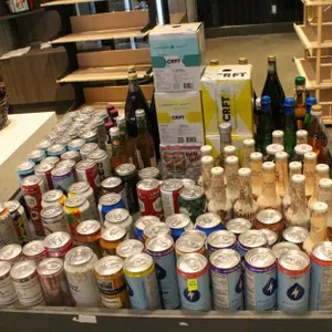 LARGE LOT OF ASSORTED SPARKLING WATER BEVERAGE