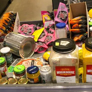 LARGE LOT OF VARIOUS FRUIT SPREADS & DRY