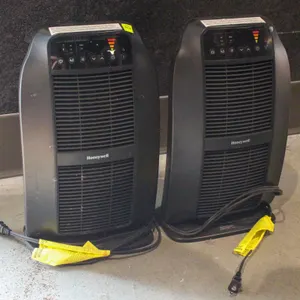 TWO  HONEYWELL SPACE HEATERS 1400W