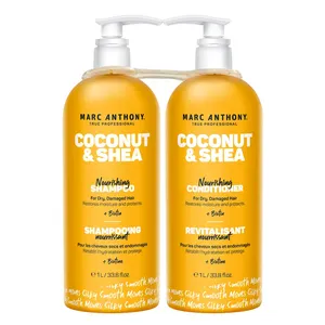 MARC ANTHONY COCONUT OIL AND SHEA BUTTER SHAMPOO AND CONDITIONER
