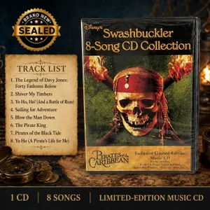 NEW CD "PIRATES OF THE CARIBBEAN" SWASHBUCKLER