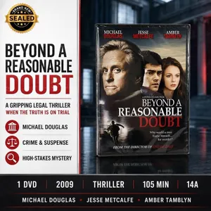 NEW DVD "BEYOND A REASONABLE DOUBT" 2009